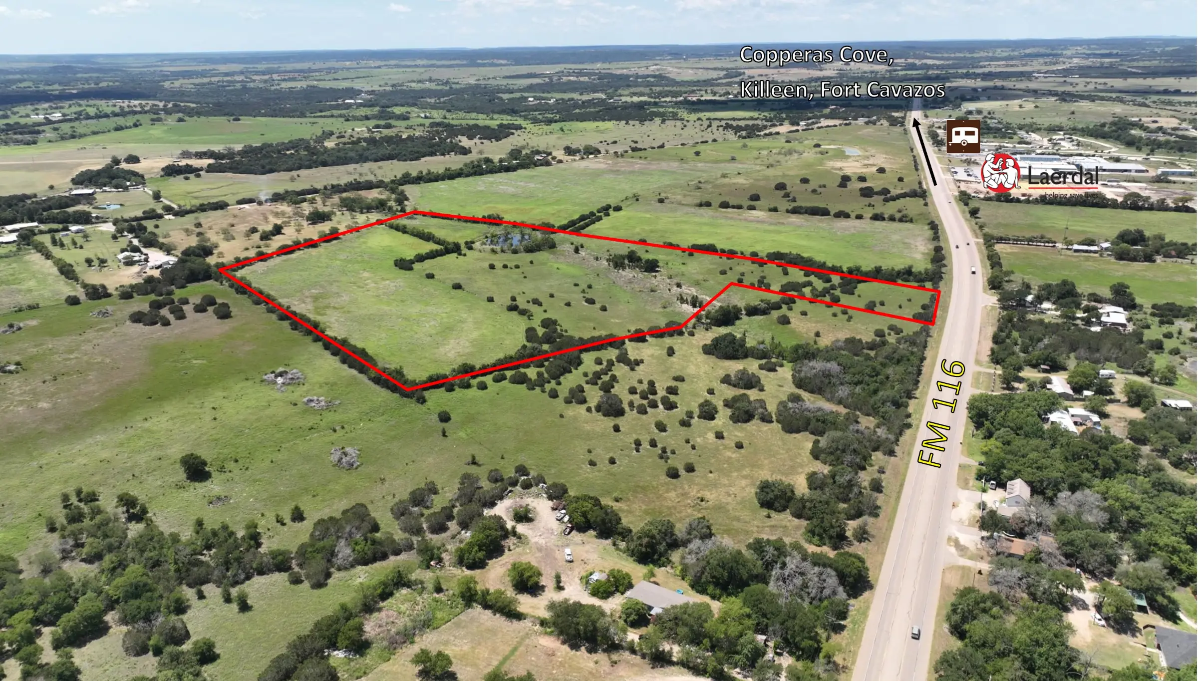 Prime 24± acre development opportunity located within the city limits